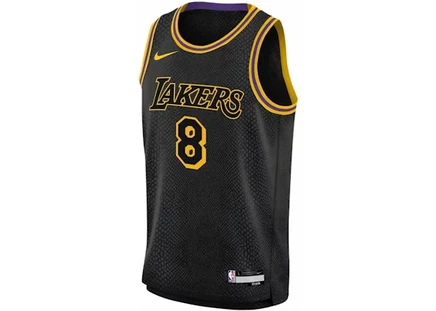 Детская баскетбольная майка Nike Mamba Mentality Lakers, черная