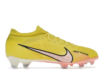 Футбольные бутсы Nike Mercurial Vapor 15 Pro FG, желтые