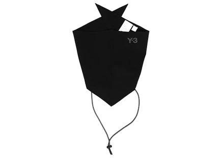 Унисекс бандана Adidas Y-3 светоотражающая, черная