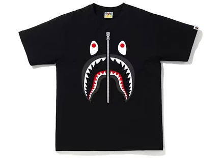 Мужская футболка Bape Shark, черная