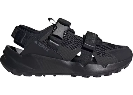 adidas Terrex Hydroterra Sandals Black Grey Four core black/core black/grey four