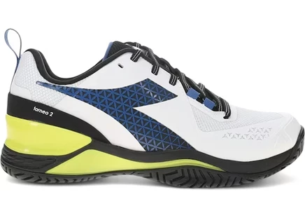 Мужские футбольные бутсы Diadora Blushield Torneo 2 AG, бело-сине-черные