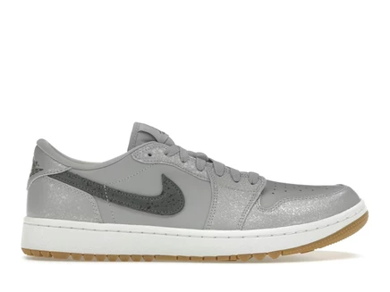 Мужские кроссовки Jordan 1 Retro Low Golf, серые/коричневые