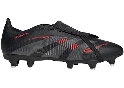 Мужские бутсы Adidas Predator League, черно-серо-красные