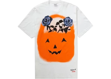 Мужская футболка Supreme Yohji Yamamoto Pumpkin Tee, белая