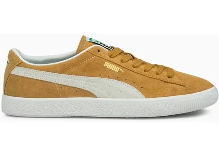 Мужские кроссовки Puma Suede Vintage, горчично-белые