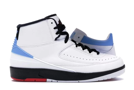 Мужской набор Jordan 2 и Converse Fastbreak, бело-голубые