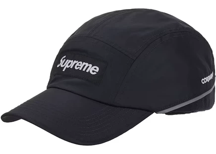 Унисекс кепка Supreme Camp Polartec с откидными ушами, черная