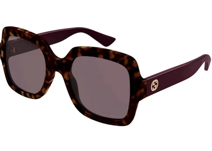 Унисекс очки Gucci GG1337S-009, коричневые/фиолетовые