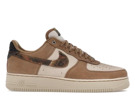 Мужские кроссовки Nike Air Force 1 Low ′07 Realtree, коричневый камуфляж