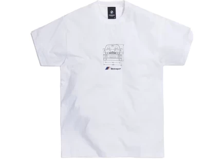 Мужская футболка KITH x BMW Front Dimensions, белая
