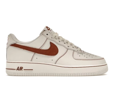 Мужские кроссовки Nike Air Force 1 Low слоновая кость/коричневый
