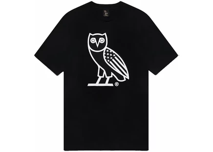 Мужская футболка OVO OG Owl Chicago, черная