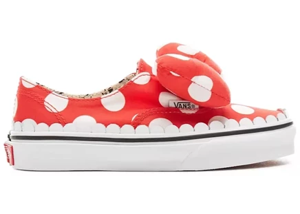 Детские кеды Vans Authentic Gore Disney Minnie, белые