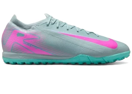 Футбольные бутсы Nike Mercurial Vapor 16 Pro TF, океанский/розовый