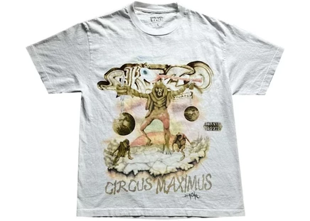 Мужская футболка Travis Scott Utopia Tour Skitzo, белая