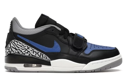 Мужские кроссовки Jordan Legacy 312 Low, черно‑синие
