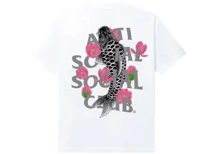 Мужская футболка Anti Social Social Club Ornamental 3M, белая