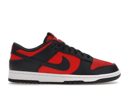 Мужские кроссовки nike dunk low co.jp, красно‑темно‑синие