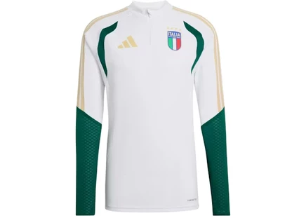 Мужской тренировочный топ Adidas Italy 2026, белый