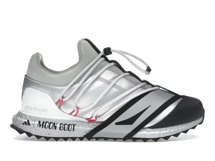 Мужские кроссовки Adidas Ultra Boost 1.0 Moon Boot, серебристые