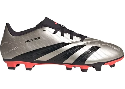 Мужские кроссовки Adidas Predator Club Multi-Ground, платиново-черные