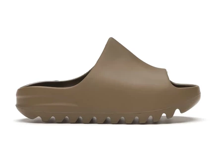 Детские шлепанцы Adidas Yeezy Slide, коричневые
