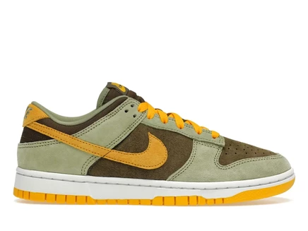 Мужские кроссовки Nike Dunk Low Dusty Olive, оливковые