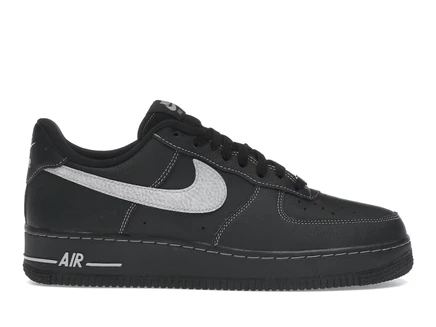 Мужские кроссовки Nike Air Force 1 Low '07 LV8, черно-серые
