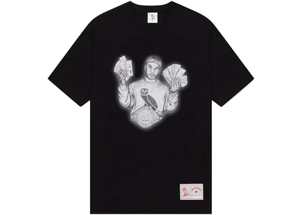 Мужская футболка OVO Tyson Money Mike, черная