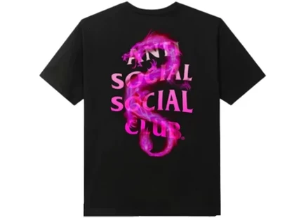 Мужская футболка Anti Social Social Club Summer In Minsk, черная
