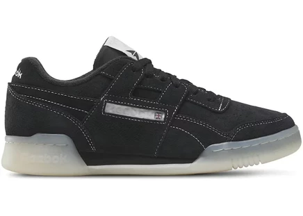 Мужские кроссовки Reebok Workout Plus, черно-белые