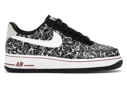 Nike Air Force 1 Low Valentine's Day (2020) (Women's) black/summit white-pistachio frost