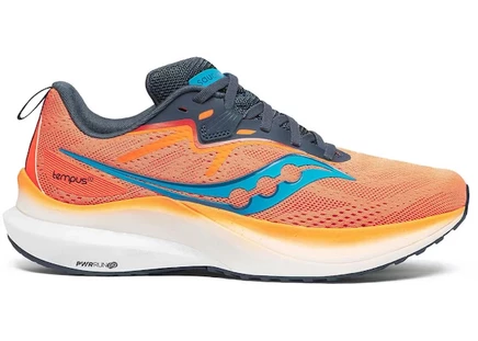 Мужские кроссовки Saucony Tempus 2 ViZiOrange Dusk, оранжево-серые