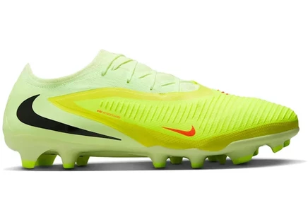 Мужские бутсы Nike Phantom 6 Low Pro FG Max Voltage, красный/лайм/черный