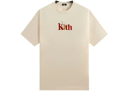 Мужская футболка KITH x The Grinch Max Serif, песочная