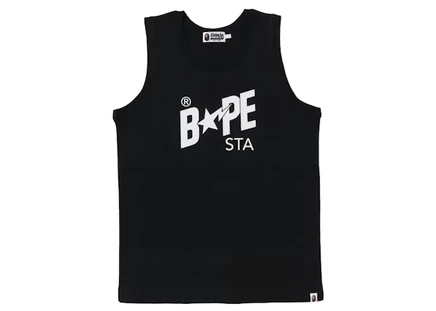 Мужская майка Bape Sta, черная