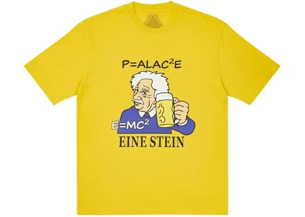 Мужская футболка Palace Eine Stein, желтая