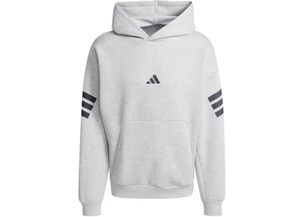 Мужское худи Adidas Future Icons 3-Stripes, серый меланж