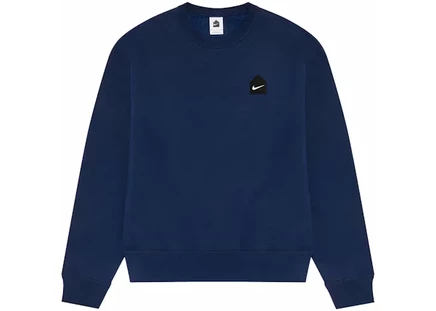 Мужская флисовая толстовка Nike x DSM, синяя