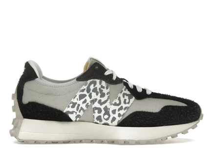 Женские кроссовки New Balance 327, черный/серый/леопард