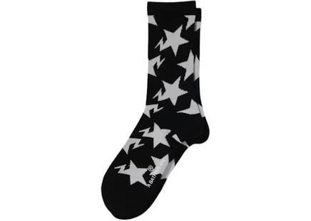 Мужские носки Bape Sta Pattern, черные
