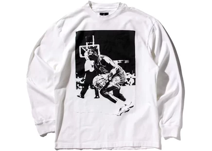 Мужская футболка Jordan x Union M J L/S, белая