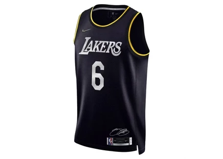 Баскетбольная майка Nike Lakers LeBron James MVP, черная