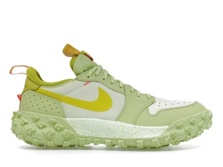 Мужские кроссовки Jordan 1 Low Gore‑Tex, лимонный/лайм