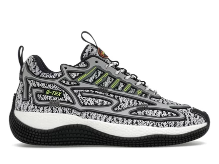 Мужские кроссовки John Geiger 004 Static Knit, черно-белые