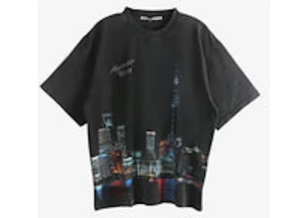 Унисекс футболка Alexander Wang Allover Hotfix, черная