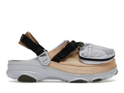 Мужские сабо Crocs Classic All-Terrain, коричнево-серые