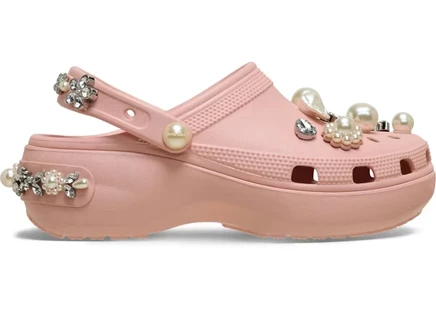 Женские сабо Crocs Classic Platform Simone Rocha, розовый