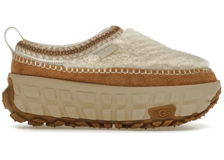 Женские тапочки Ugg Venture Daze Cozy Natural, натуральные